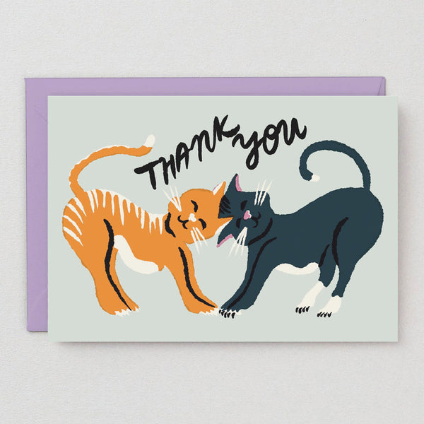 Rozalina Burkova Thank You Cats Card