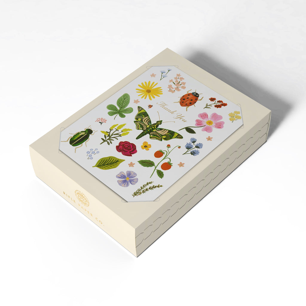 Rifle Paper Co. Curio Thank You Card SET