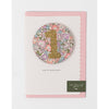 The Charming Press - Birthday Badge Age 1 - Liberty Michelle Fabric