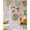 The Charming Press - Birthday Badge Age 3 - Liberty Besty Pink fabric