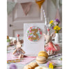 The Charming Press - Birthday Badge Age 3 - Liberty Besty Pink fabric