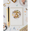 The Charming Press - Birthday Badge Age 3 - Liberty Queue for the Zoo Fabric