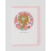 The Charming Press - Birthday Badge Age 9 - Liberty Betsy Pink Fabric