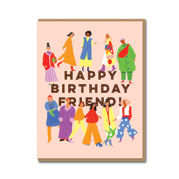 Carolyn Suzuki Tomadachi Crew Birthday Card