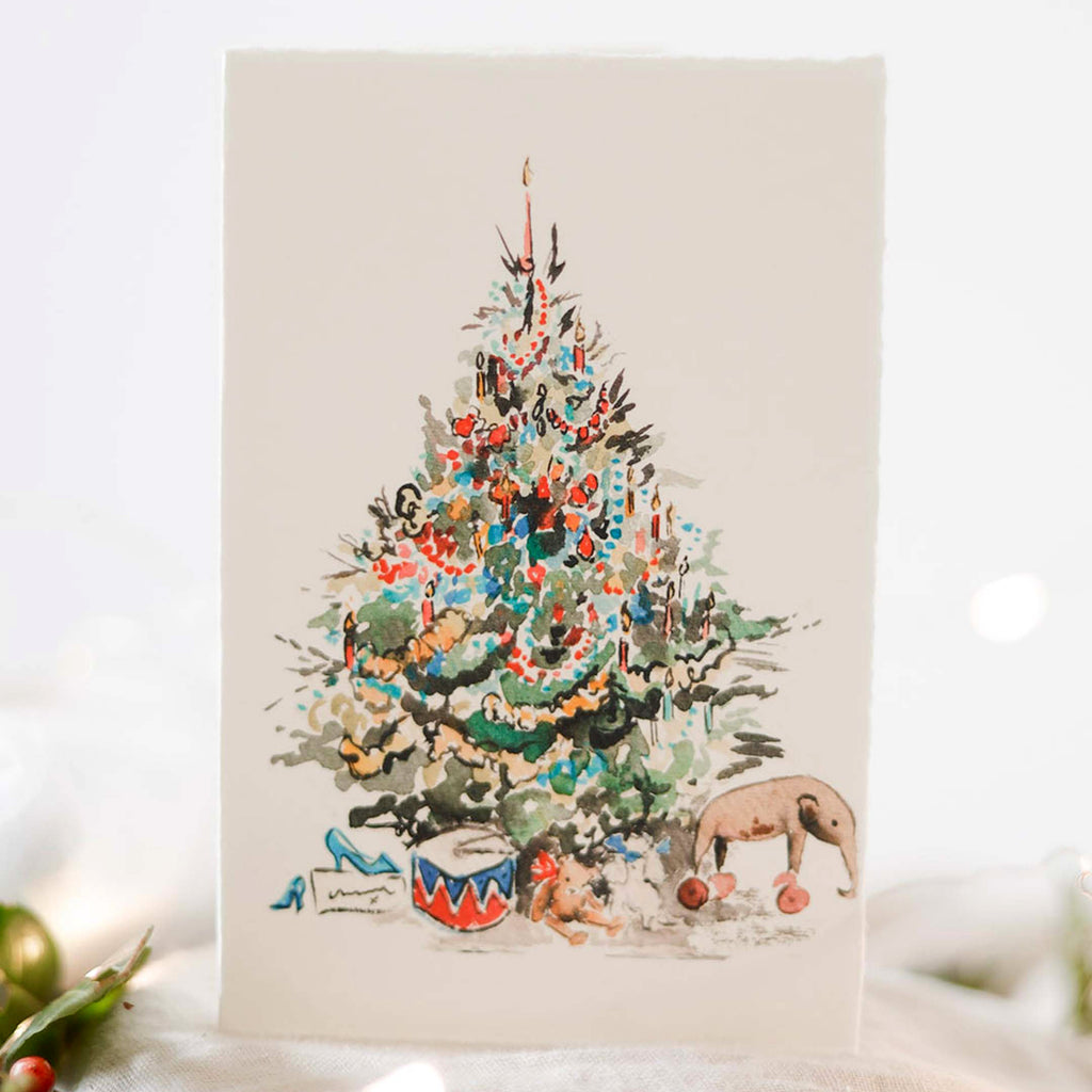 Sophie Amelia Under The Tree Christmas Card