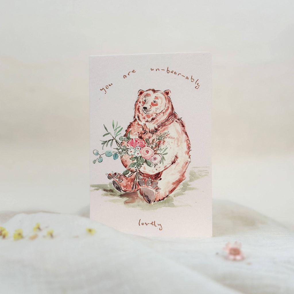 Sophie Amelia Creates - Un-bear-ably Lovely Affection Card