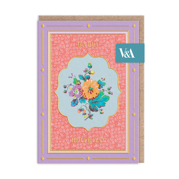 V&A Cottagecore Bouquet Birthday Card
