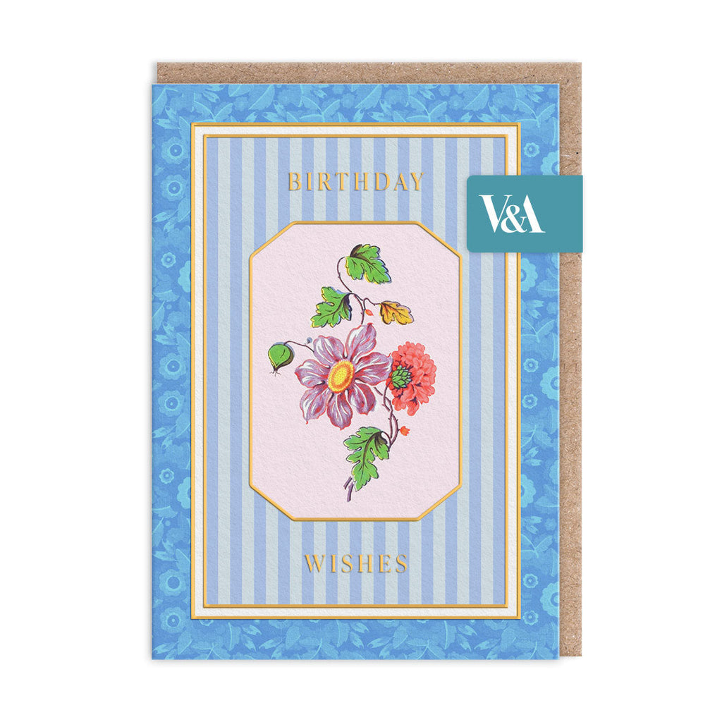 V&A Cottagecore Flower on a Vine Greeting Card