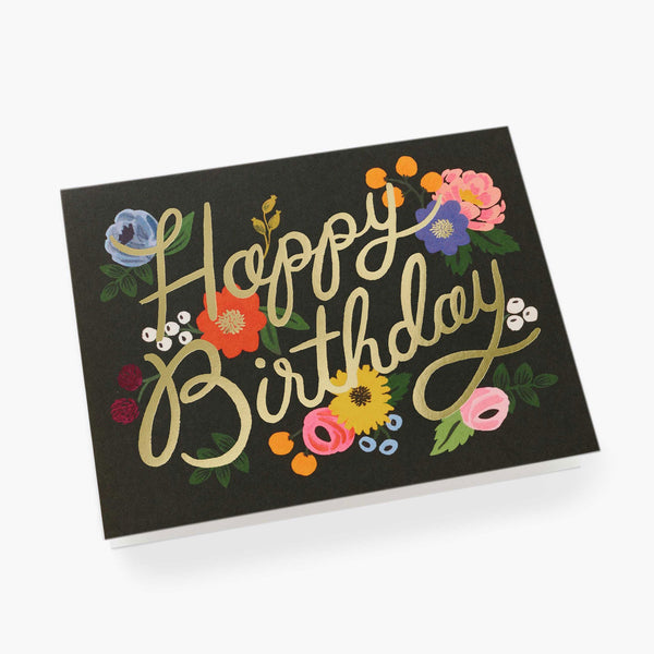 Rifle Paper Co. Vintage Blossoms Birthday Card