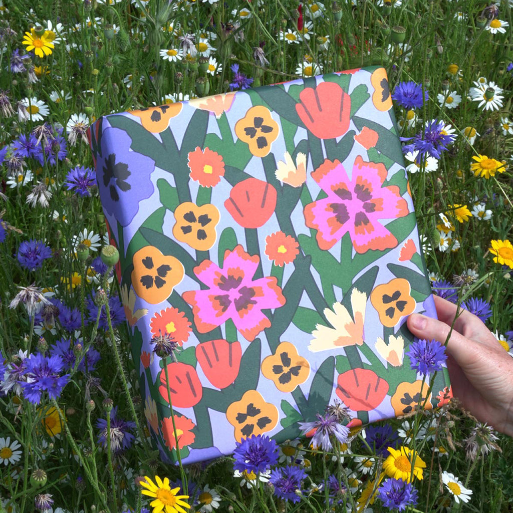 Elena Boils Wild Flowers Gift Wrap