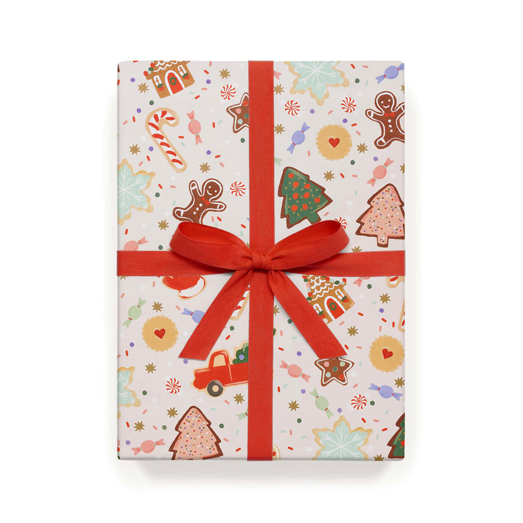 Rifle Paper Co. Christmas Cookies Gift Wrap