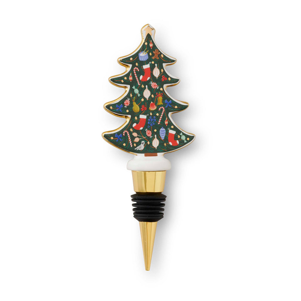 Rifle Paper Co. - Nutcracker Porcelain Wine Stopper Set