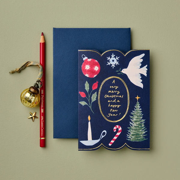 Wanderlust Paper Co. Winter Days 'Merry Christmas' Card
