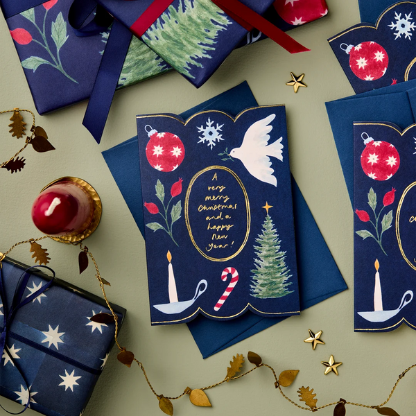 Wanderlust Paper Co. Winter Days 'Merry Christmas' Card