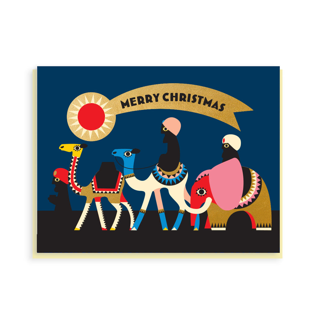 Bureau Alice Wise Men Christmas Card