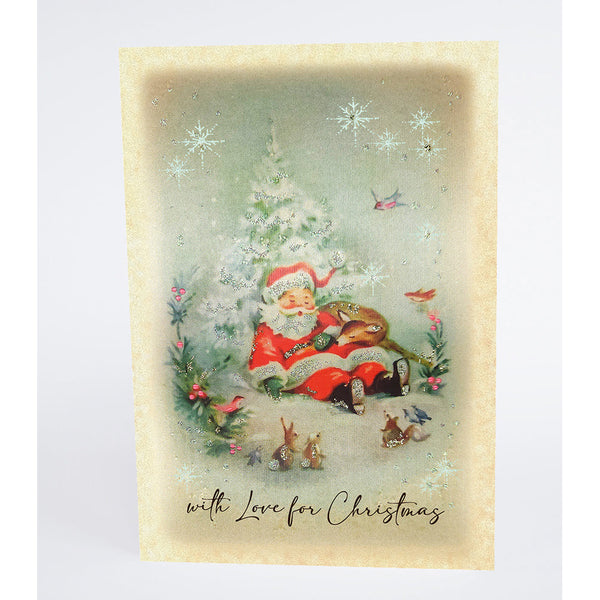 Counting Stars Lazy Santa Christmas Card Box Set