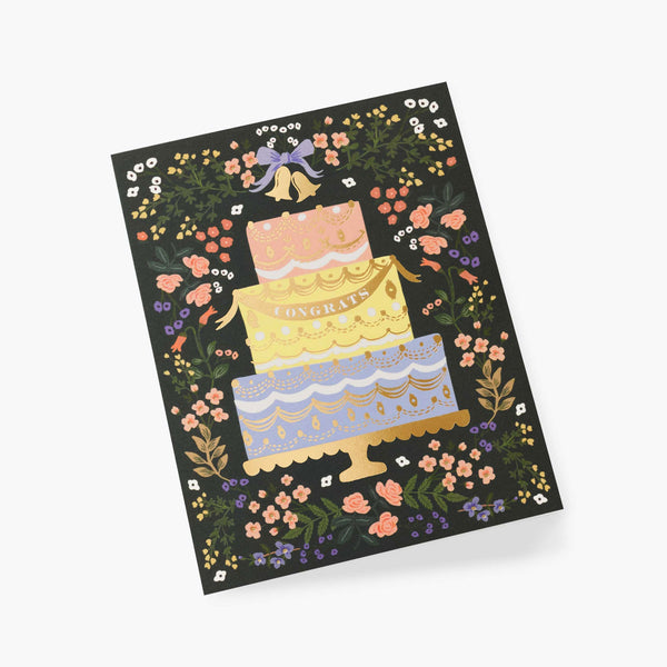 Rifle Paper Co. Woodland Wedding Cake Card