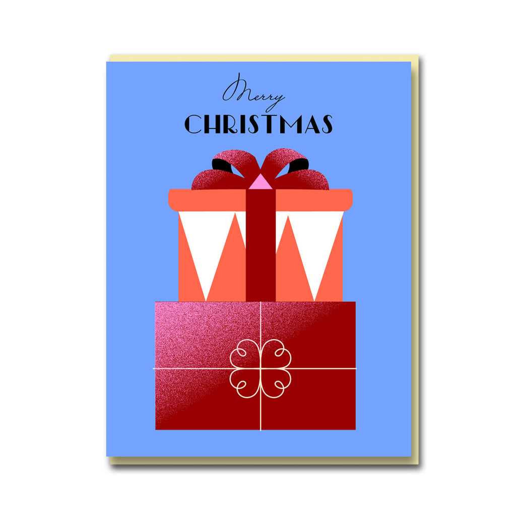 Darling Clementine Wrapped Up Christmas Card SET