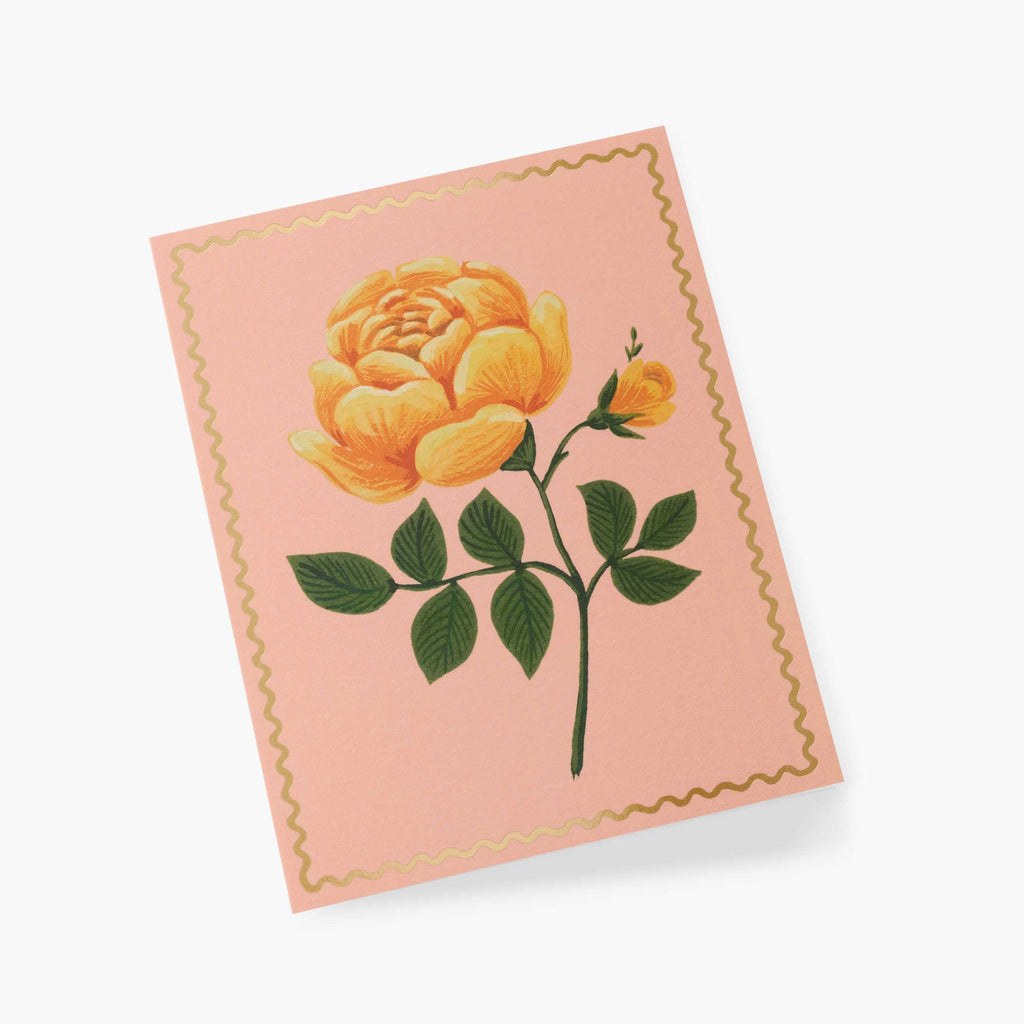 Rifle Paper Co. Yellow Rose Card