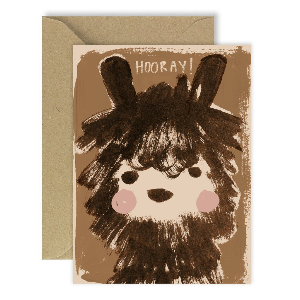 Studioloco - Hooray! Postcard