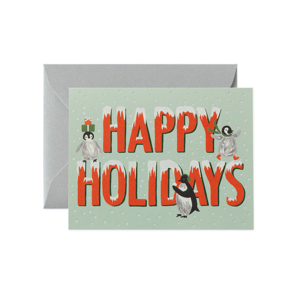 Rifle Paper Co. - Boxed Set of Holiday On Ice Cards