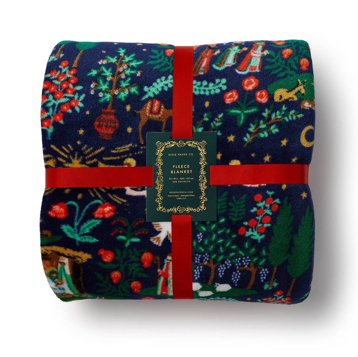 Rifle Paper Co - Nativity Fleece Blanket– The Paper Parlour
