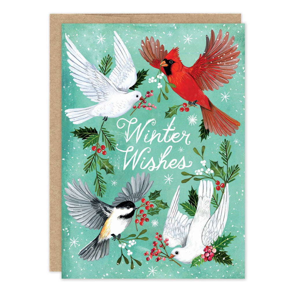 Biely & Shoaf - Winter Birds Christmas Card