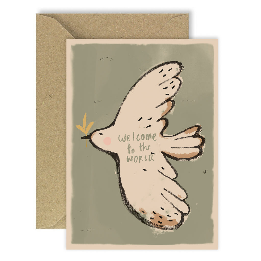 Studioloco - Welcome To The World Postcard