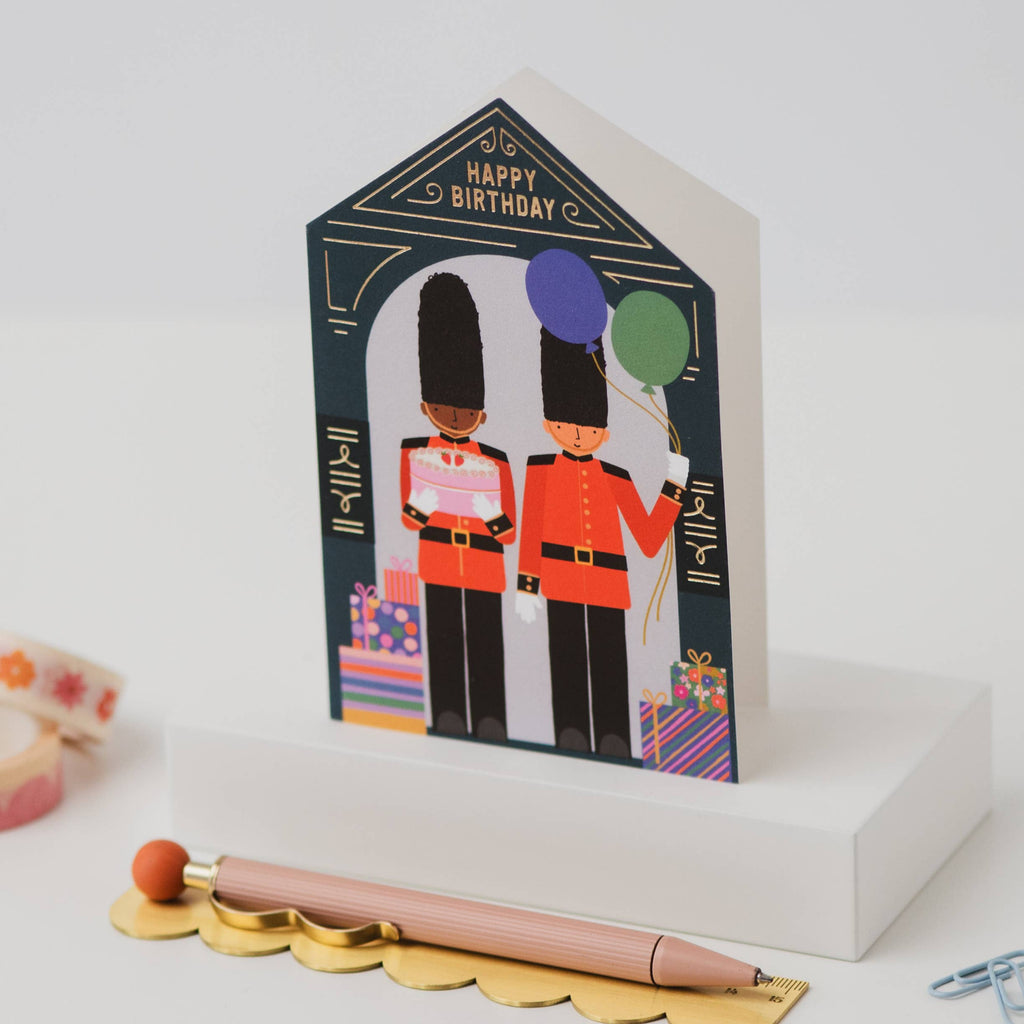 Mifkins - London Guards Birthday Card