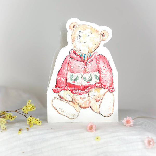 Sophie Amelia Creates - Festive Ted Christmas Card