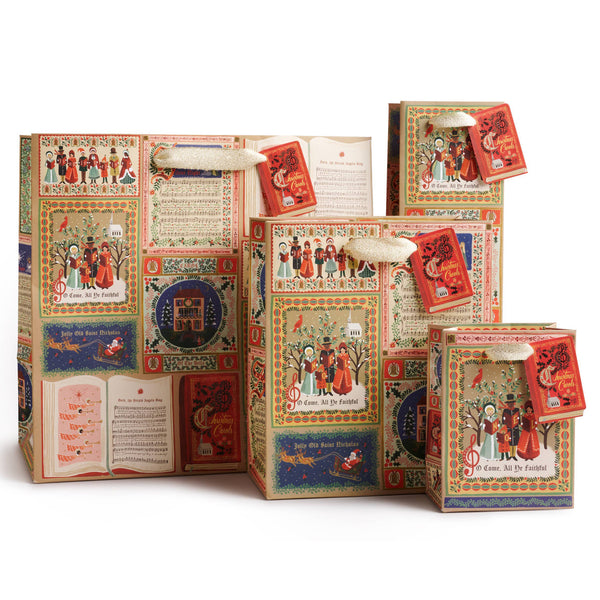 Rifle Paper Co - Christmas Carols Gift Bags