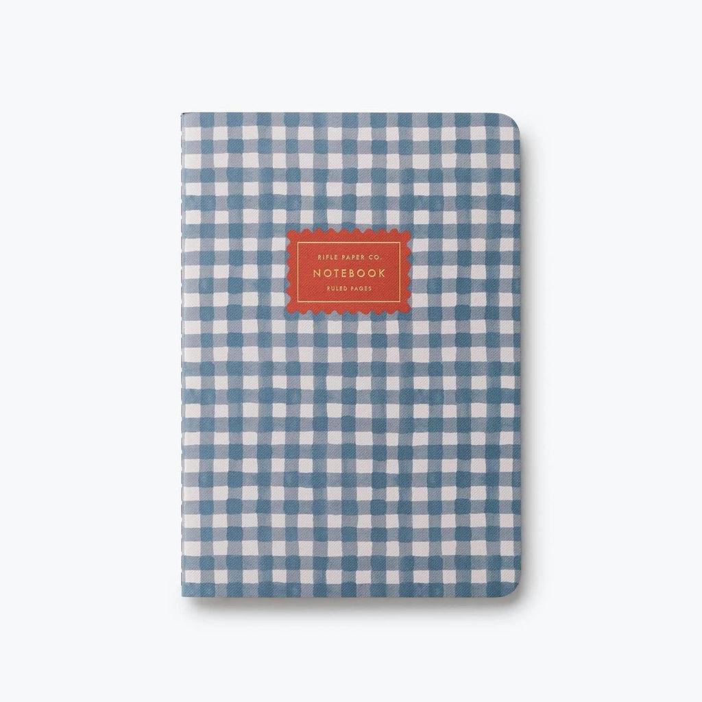 Rifle Paper Co - Assorted Set of 3 Schoolhouse Notebooks