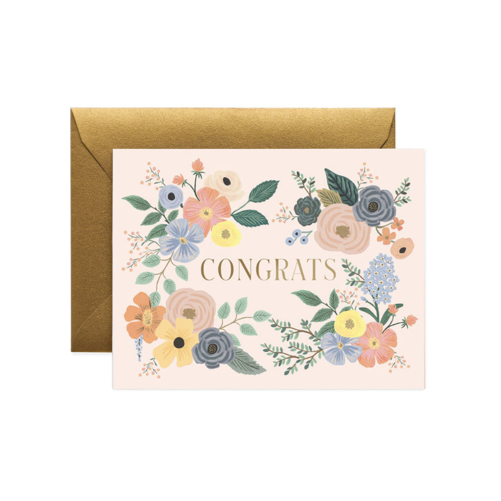 Rifle Paper Co. Garden Forest Congrats Card