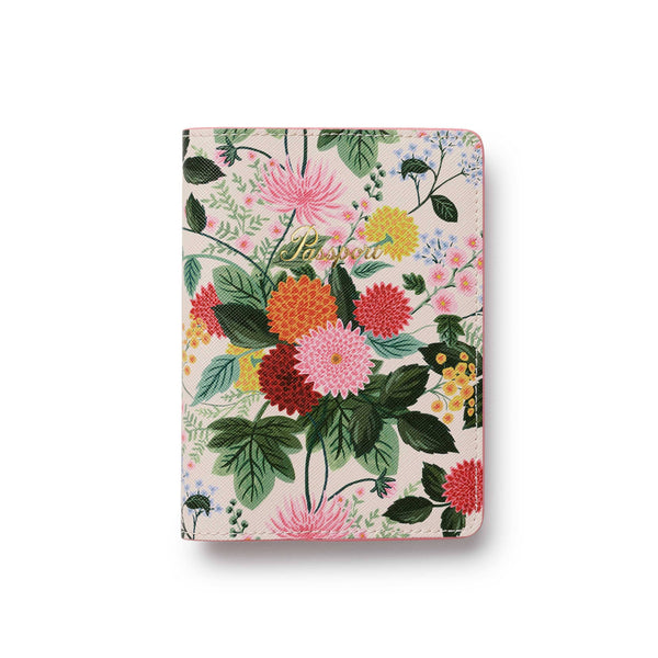 Floral notebook with colorful flowers on a white background