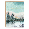 Biely & Shoaf - Peace On Earth Snowy Scene Christmas Card