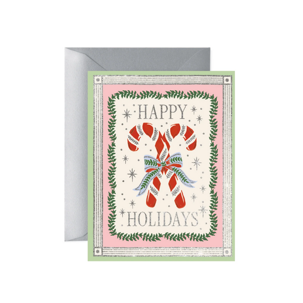 Rifle Paper Co. - Candy Cane Christmas Card