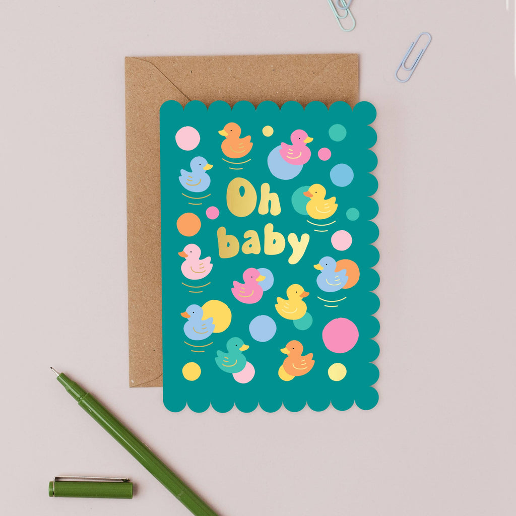 Mifkins - Oh Baby! – Rubber Duck Baby Card