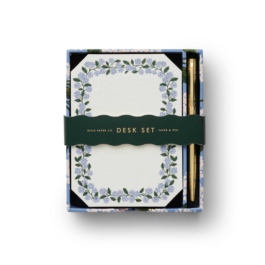 Rifle Paper Co - Hydrangea Note Writing Set