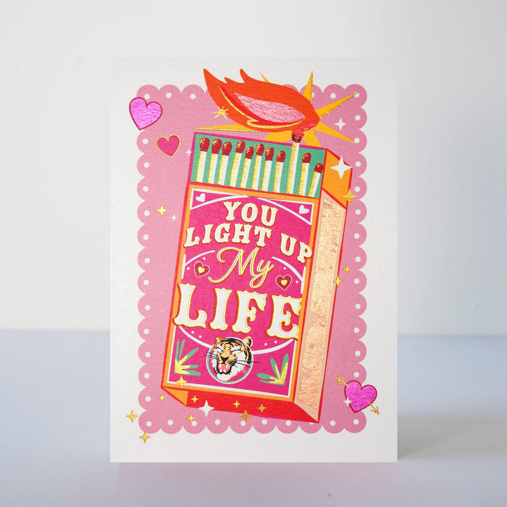 Cath Tate Cards - Light Up Valentine Card