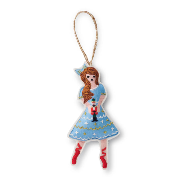 Rifle Paper Co. - Nutcracker Set of 3 Felt Ornaments