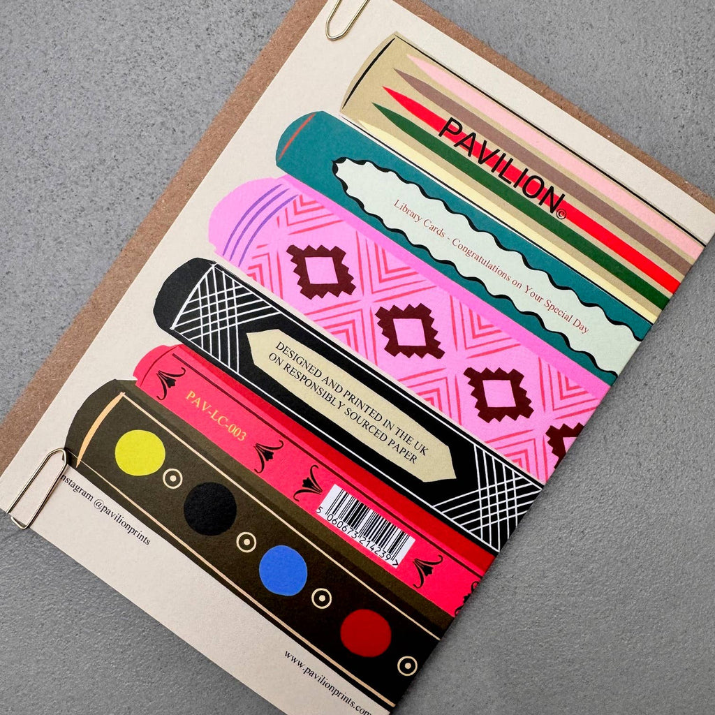 Pavilion - Library ' Congratulations ' Card 