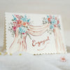 Sophie Amelia Creates - Engaged Florals Card