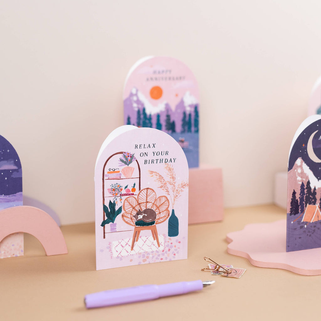 Sister Paper Co. Relax on Your Birthday Card