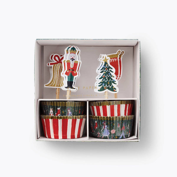 Rifle Paper Co. - Nutcracker Cupcake Kit