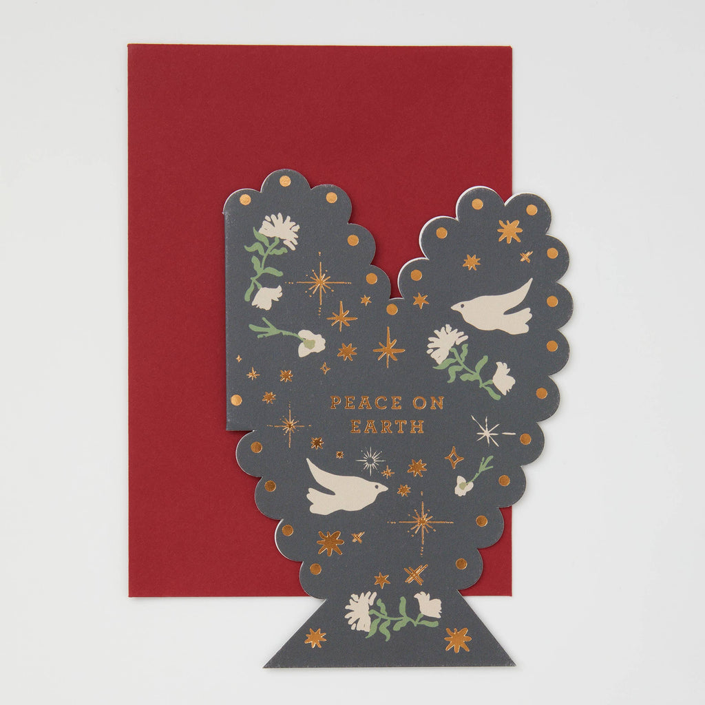 Type and Story - Peace on Earth Card Christmas Card
