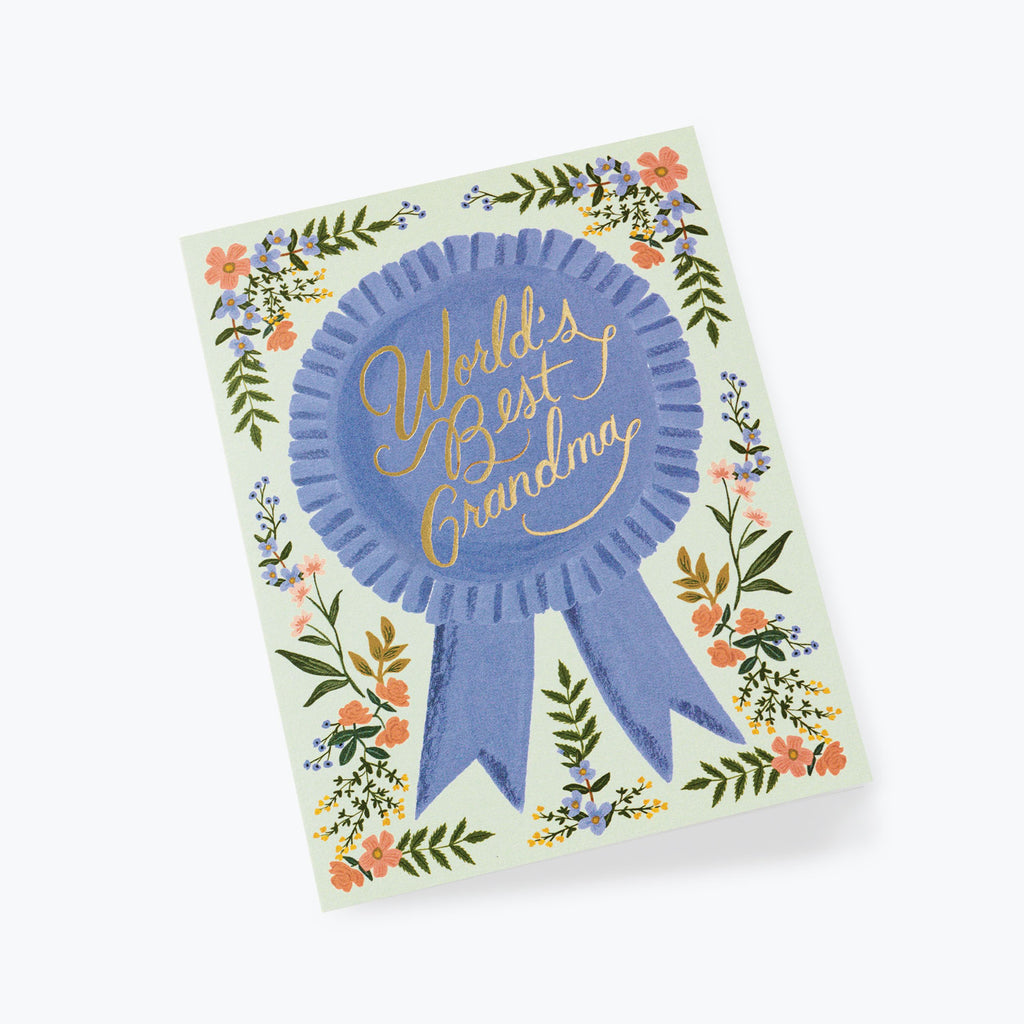 Rifle Paper Co. World's Best Grandma Card