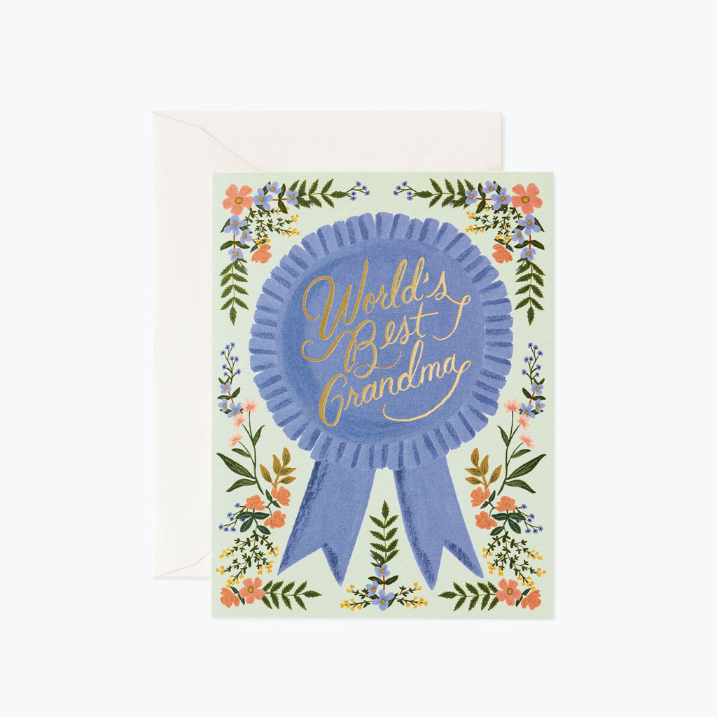 Rifle Paper Co. World's Best Grandma Card