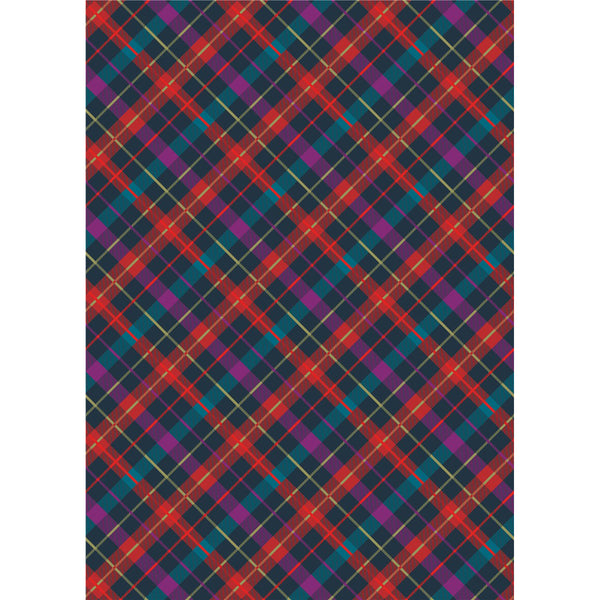 The Art File Highland Tartan Gift Wrap