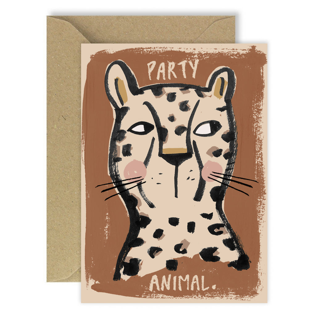 Studioloco - Party Animal Postcard