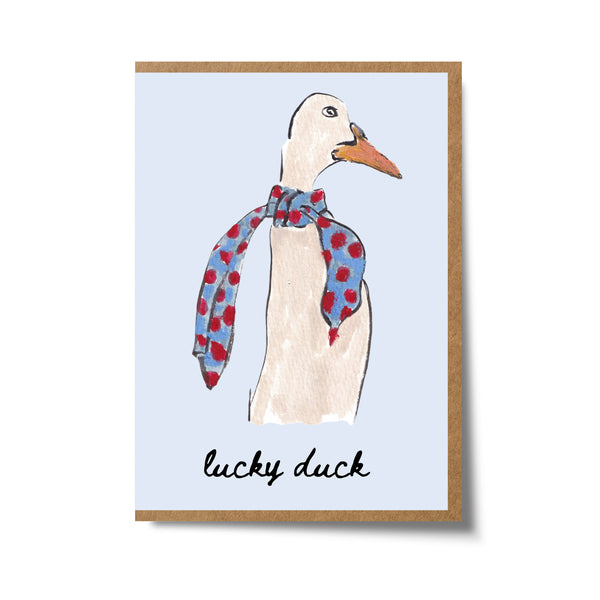 MaryAnna Emerson - Lucky Duck Congratulations Card 